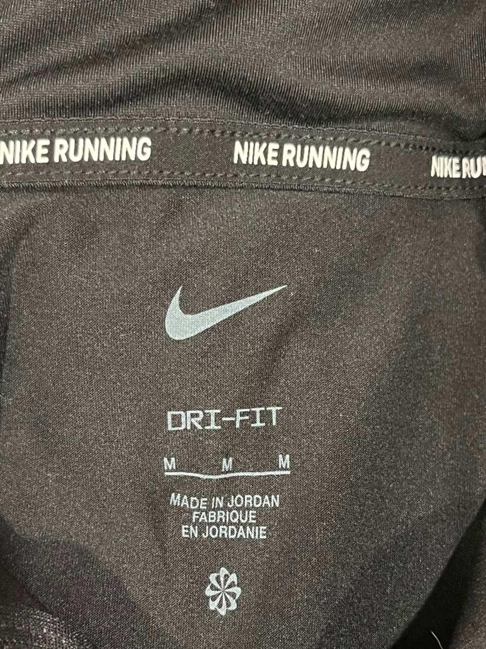 Women’s Nike Dri-Fit Black Running Athletic Quarter Zip Pullover M - Picture 7 of 9